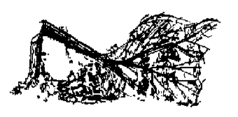 Lean-to brush pile base drawing (Figure 3)